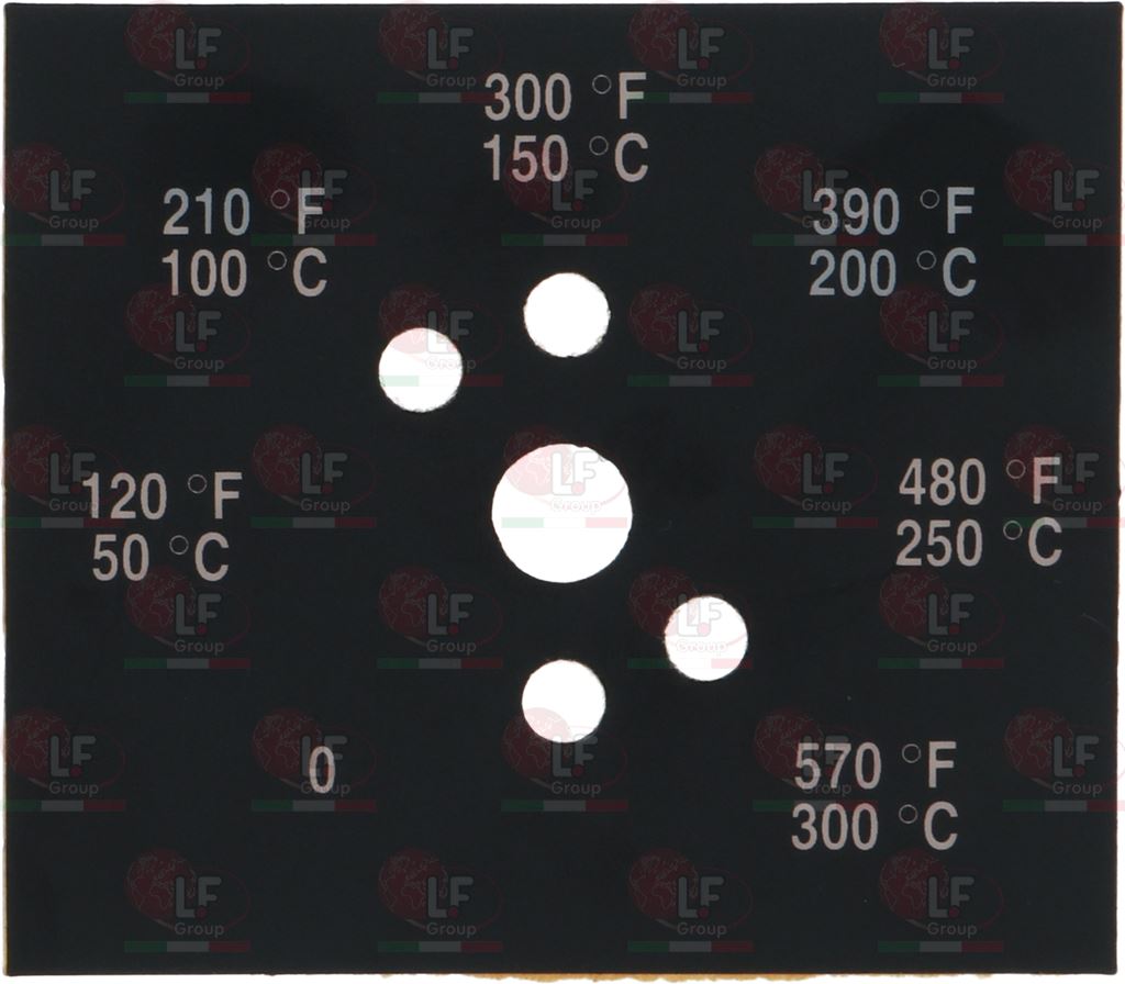 Adhesive Silk-Screen Pr. Plate 80X70 Mm