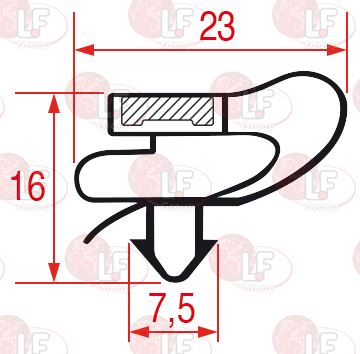 Snap-In Gasket 610X405 Mm