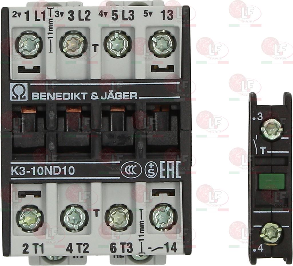 Contactor Benedikt/jager K3-10Nd10