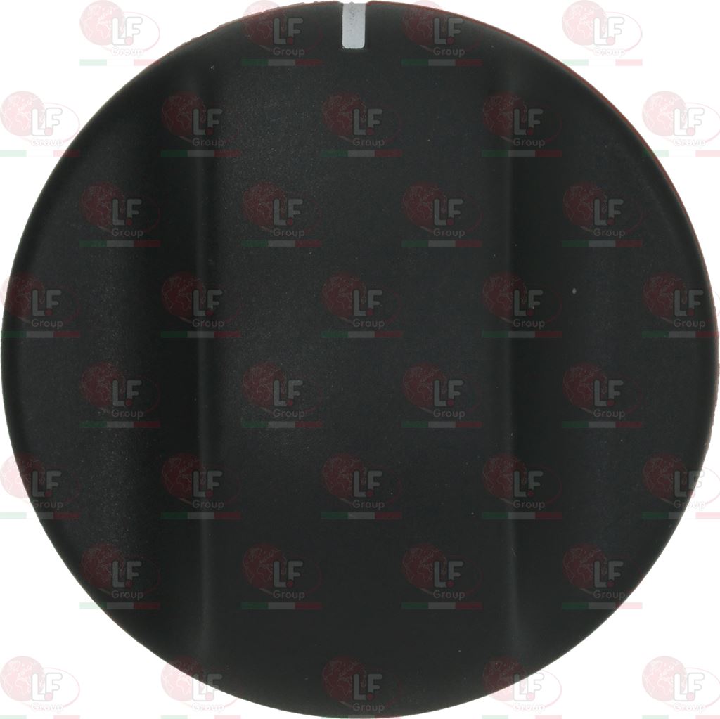 Knob Black-Red 68 Mm