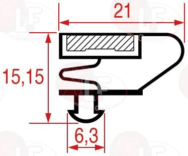 Guarnizione Ad Incastro 746X669 Mm
