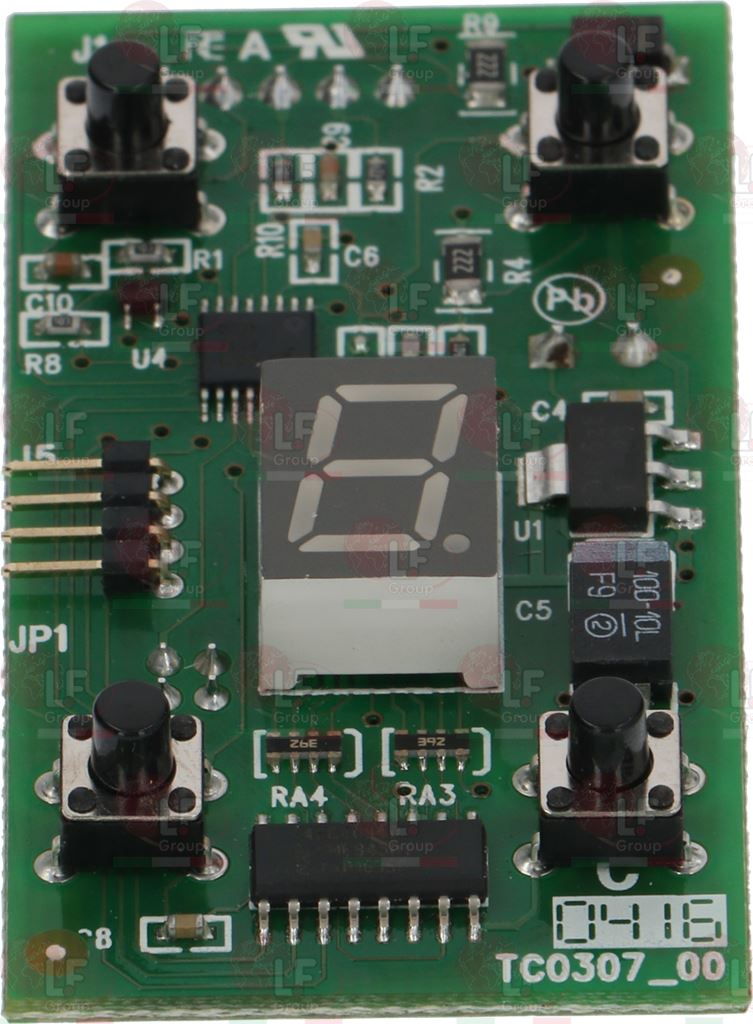 Electronic Board 4 Buttons With Display