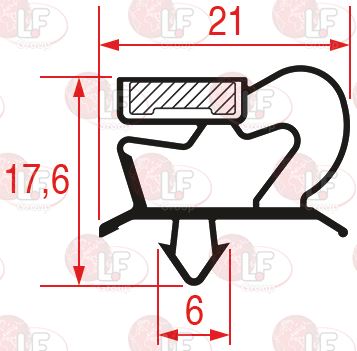 Guarnizione Ad Incastro 400X190 Mm