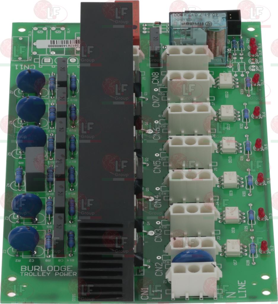 Power Electronic Board 8 Outlet