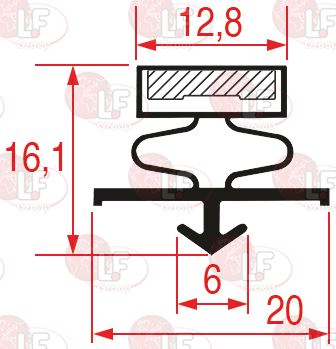 Guarnizione Ad Incastro 675X590 Mm