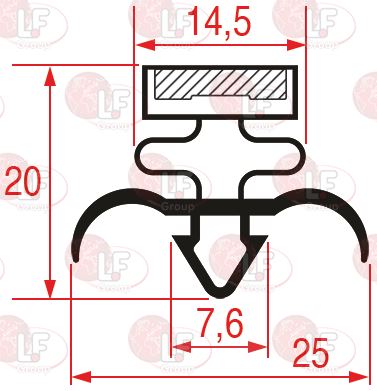 Guarnizione Ad Incastro 590X520 Mm