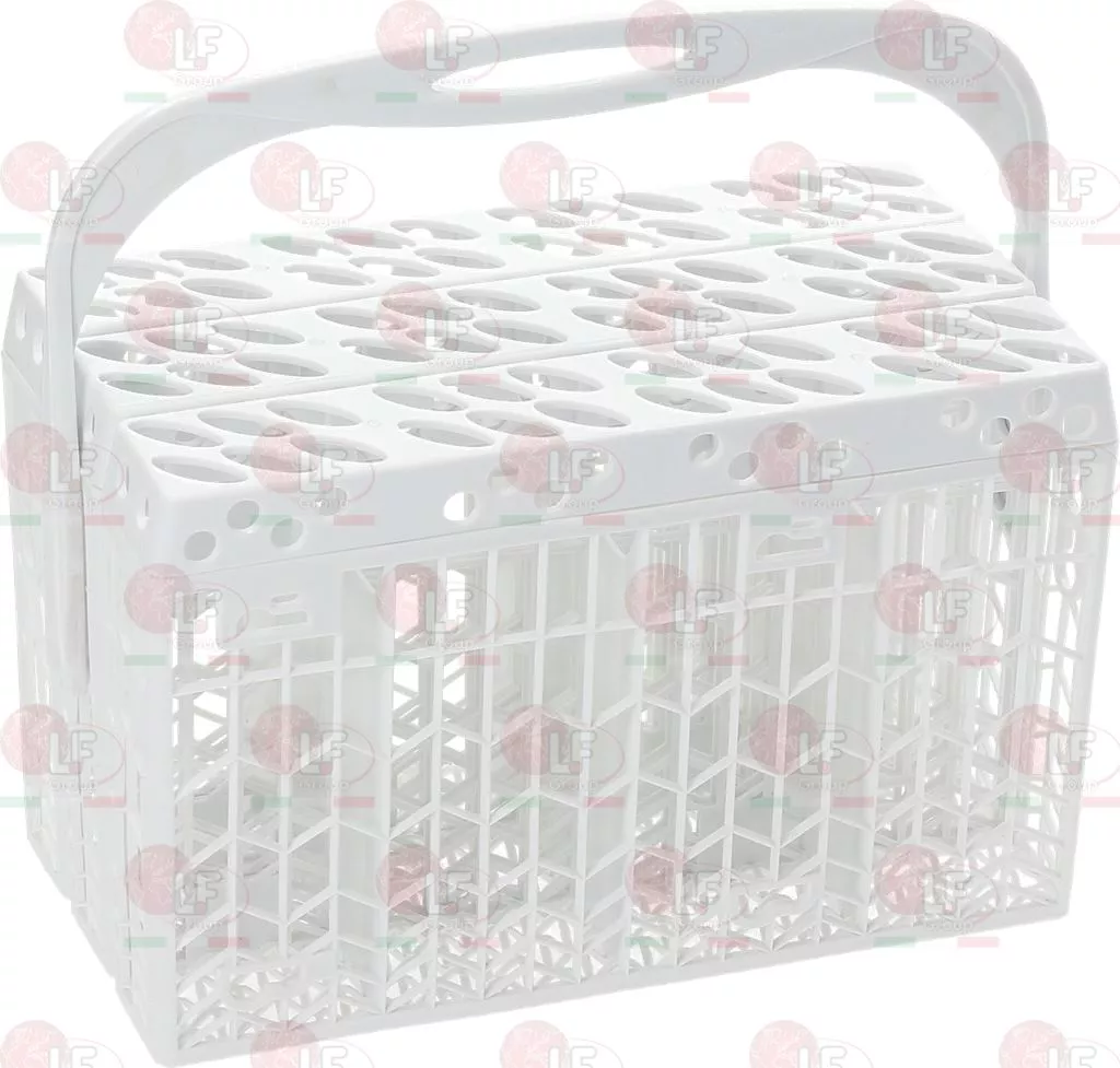 Basket For Cutlery Bianco Candy 49018009