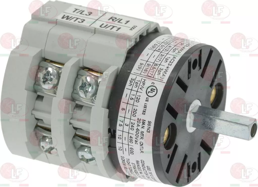 Selector Switch 0-2 Positions 20A 400V