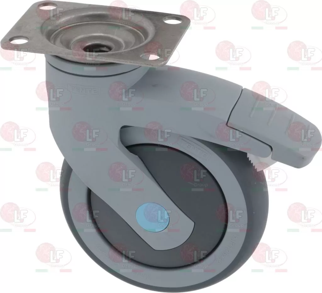 Castor Swivel With Plate And Brake