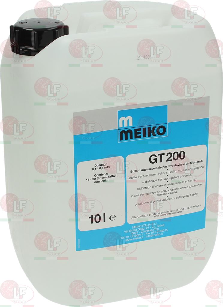 Rinse Aid Meiko Gt200 10L Tank