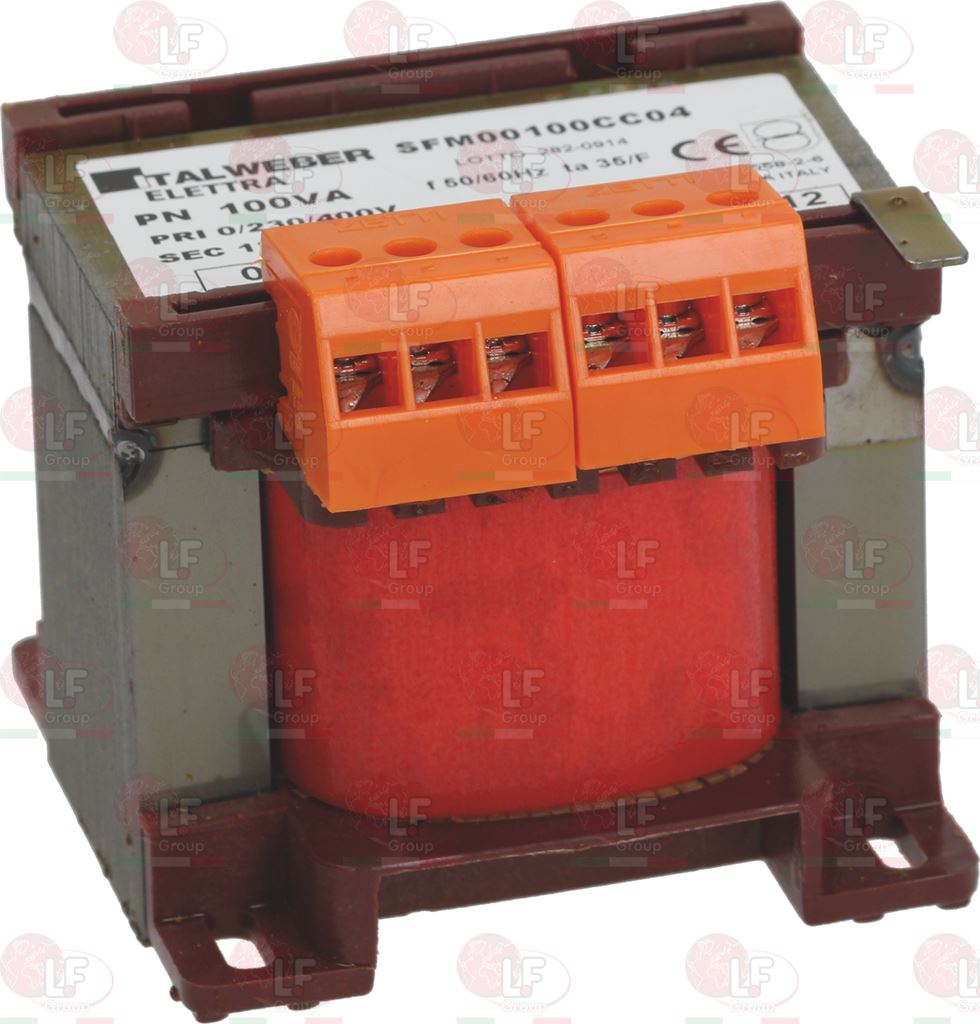 Transformer 0-230-400V/12-0-12V 100Va