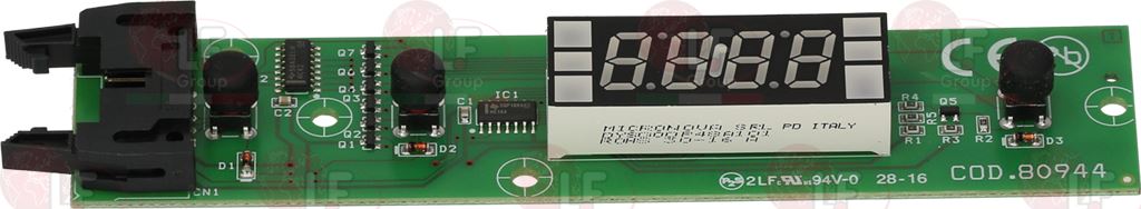 Push Button Panel Board With Display